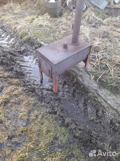 Печь буржуйка для гаража