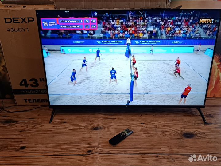 Dexp 43 дюйма 4К/Smart TV