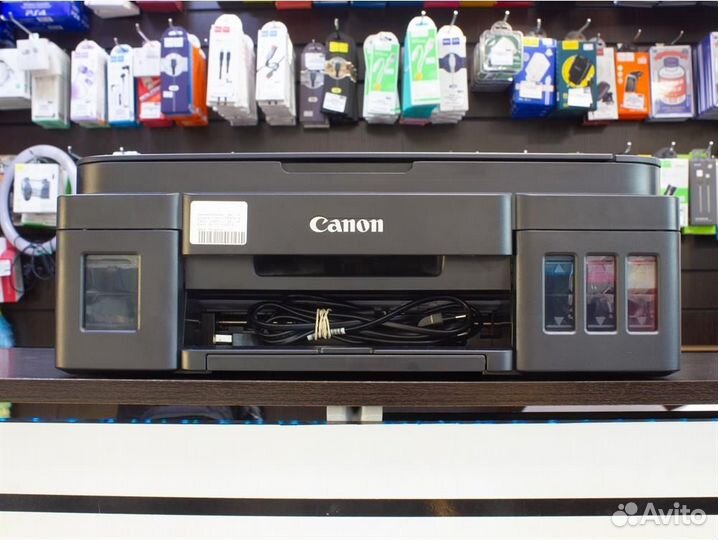 Мфу струйное Canon pixma G2415, цветн., A4, черный