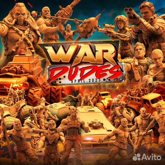 Миниатюры по вселенной Mad Max