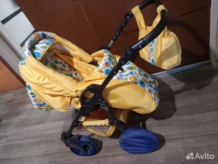Коляска 3 в 1 бу