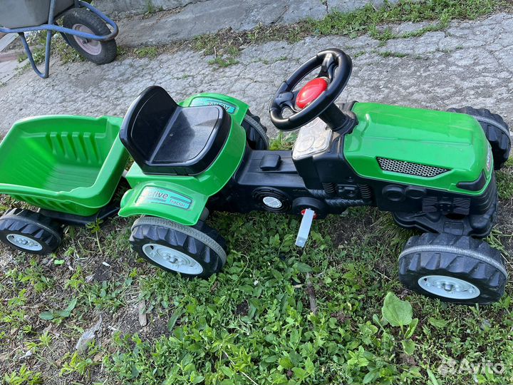 Трактор детский с прицепом Pilsan