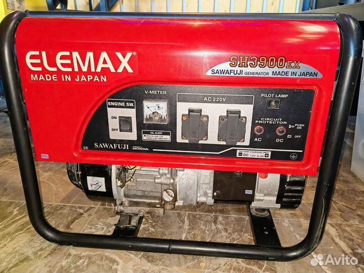 Генератор Elemax sh3900ex