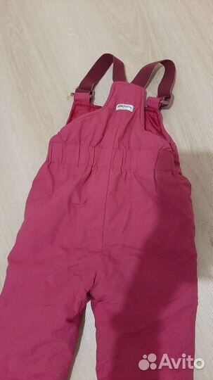 Утепленные брюки для девочки