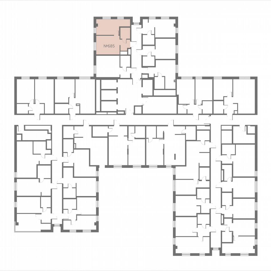 1-к. апартаменты, 33,5 м², 10/13 эт.