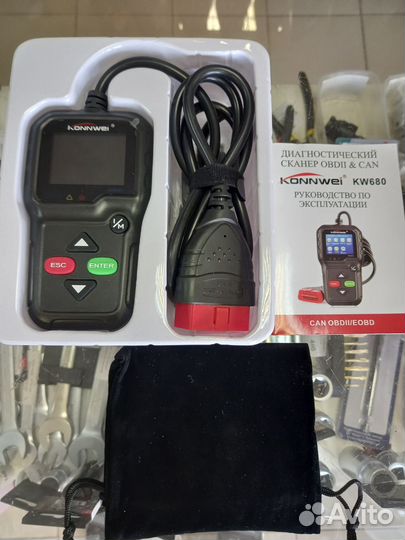 Автосканер Konnwei KW680