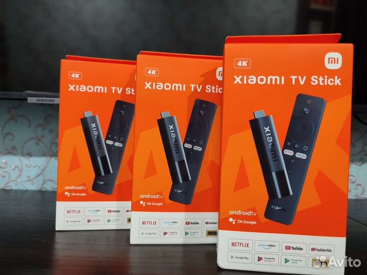 Смарт тв приставка Xiaomi Mi TV Stick 4K