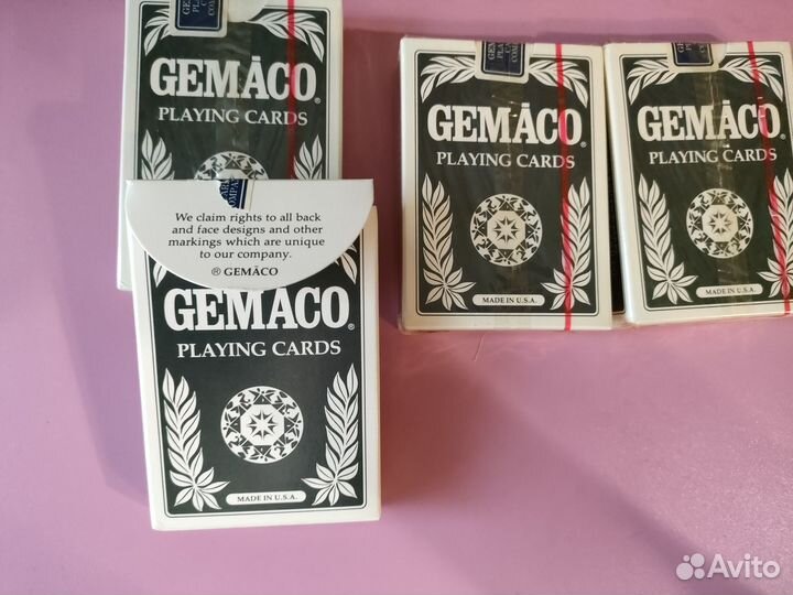 Игральные карты Gemaco Vintage