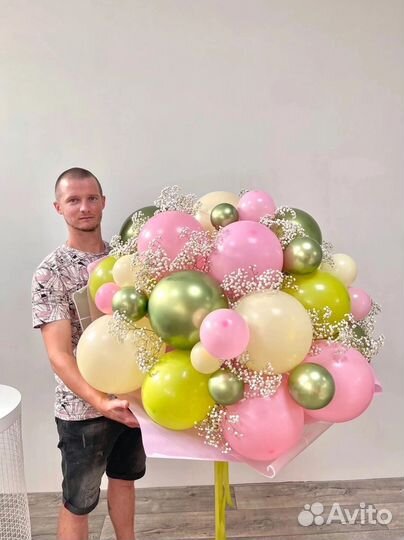 Букет гигант из шаров