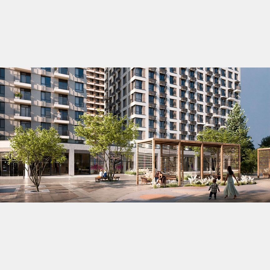 Квартира-студия, 22,4 м², 4/17 эт.