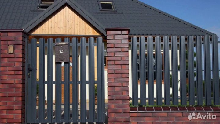 Забор металлический качественно качественно