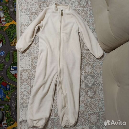 Флисовый комбинезон на 2 года