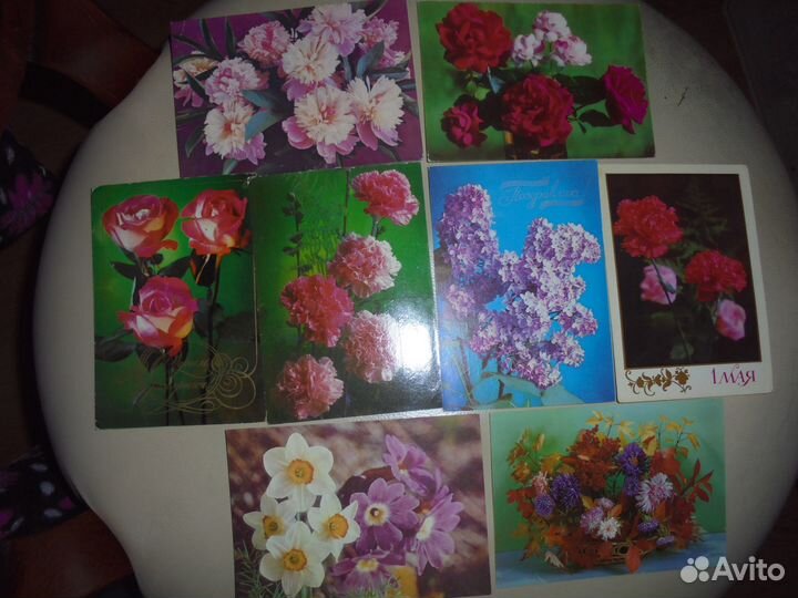 Откр Цветы фото Г.Костенко 1970-88 Гознак+ Планета