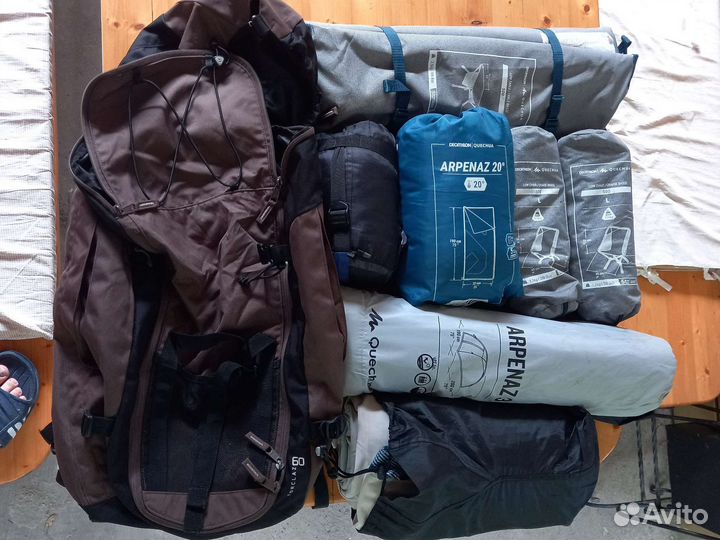 Аренда туристической палатки,рюкзак,матрац,спальни