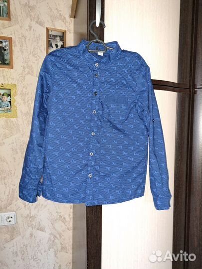 Рубашка на мальчика 122