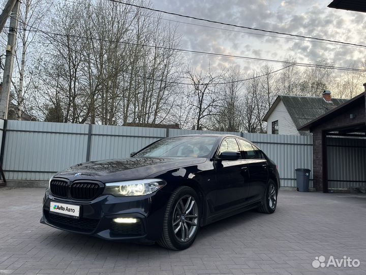 BMW 5 серия 2.0 AT, 2018, 83 000 км