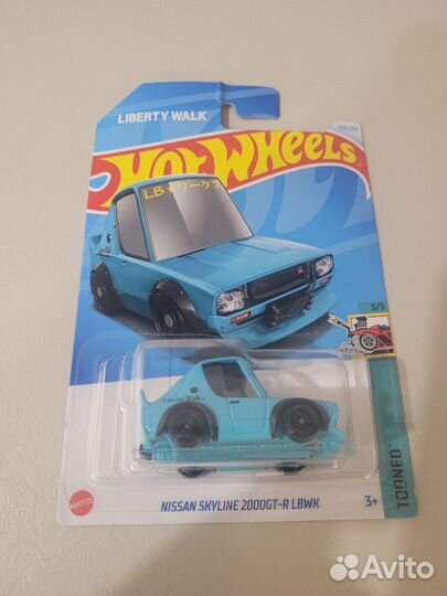 Hot wheels Nissan Skyline 2000GT-R lbwk