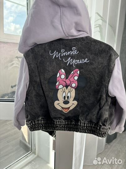 Джинсовая куртка для девочки 92