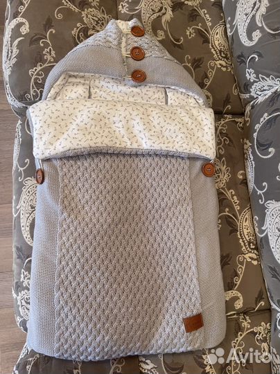 Демисезонный конверт Loomknits