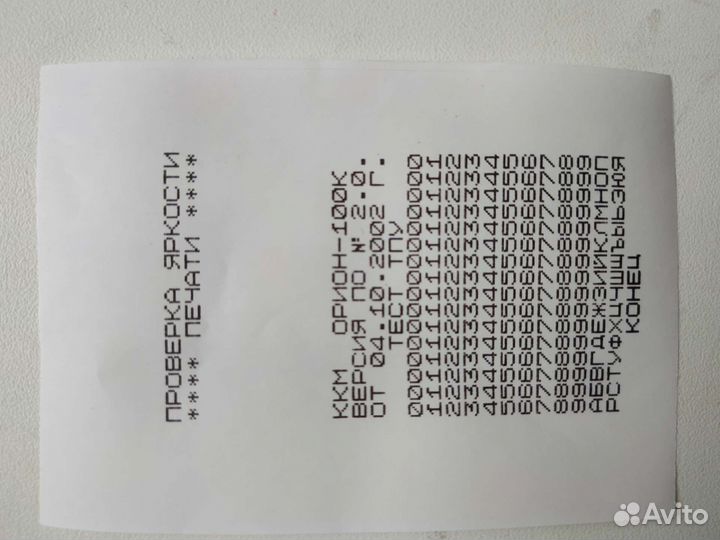 Термопечатающий механизм,Орион100к, Орион100ф
