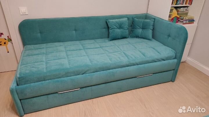 Мягкая Детская Угловая Кроватка Бондо