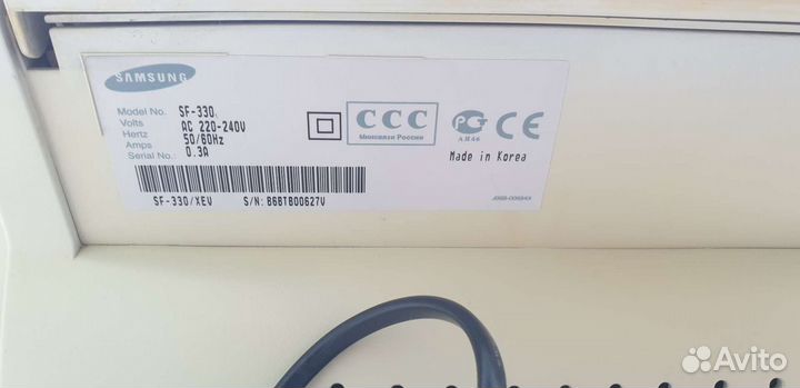 Факс Samsung SF-330
