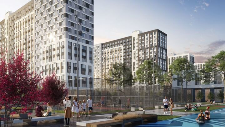 1-к. квартира, 41,4 м², 6/17 эт.