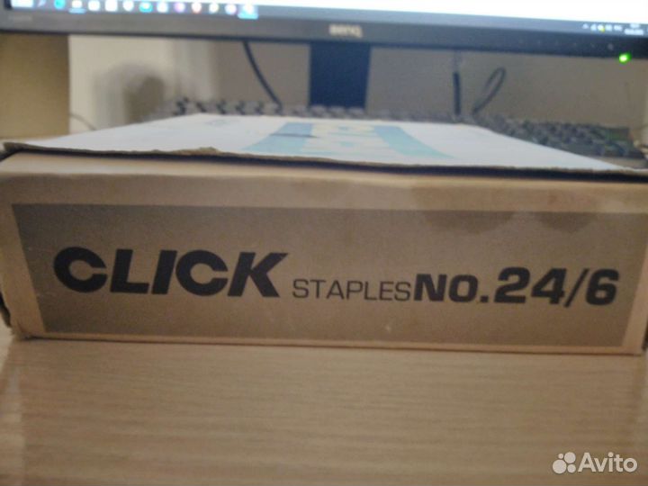 Скобы Click для степлера 24/6