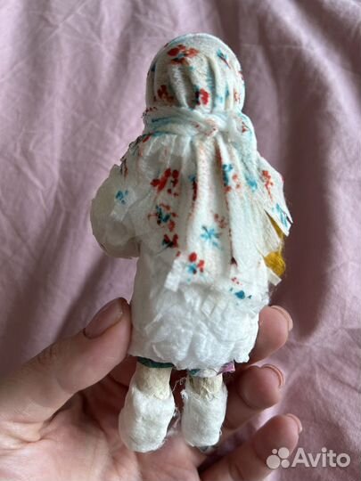 Ватные елочные игрушки