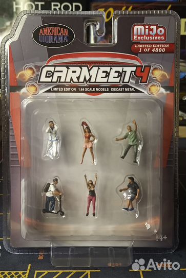 American Diorama 1/64 фигурки для диорам