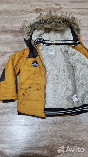 Зимняя куртка для мальчика 110-116
