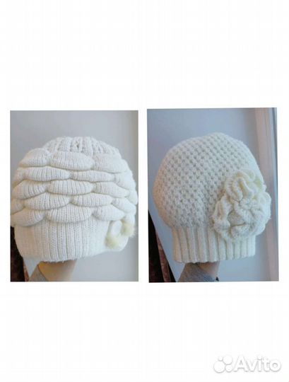 Шапка и шарф женский