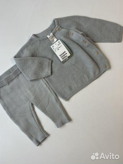 Новые комплекты слипы боди H&M для новорожденных