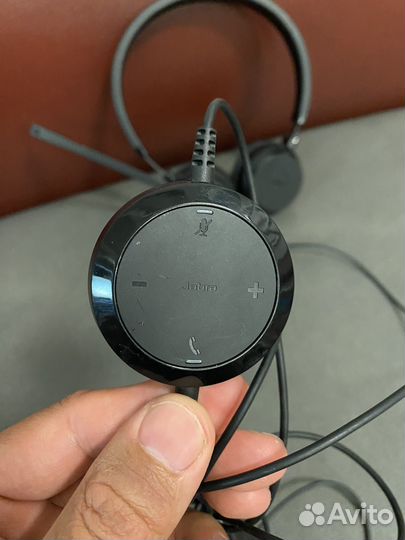 Гарнитура Jabra Evolve 20 MS Duo черный