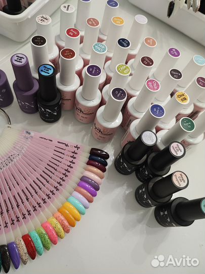 Гель лаки для маникюра бу