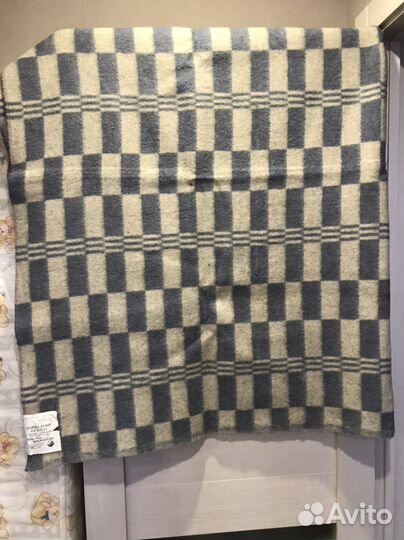 Одеяло шерстяное. Байковое. Россия. Новые