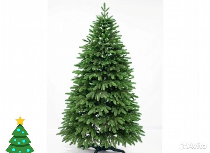 Новогодняя ель литая 2,1 м, premium