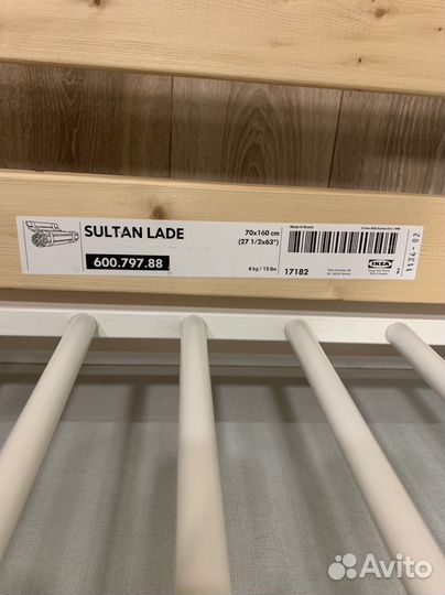 Кровать IKEA + матрас