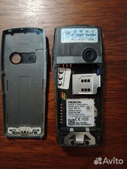 Телефон Nokia 6230 кнопочный раритет