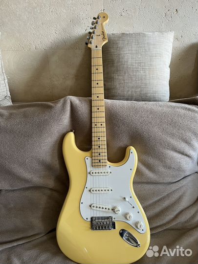 Гитара Fender player stratocaster чехол усилитель