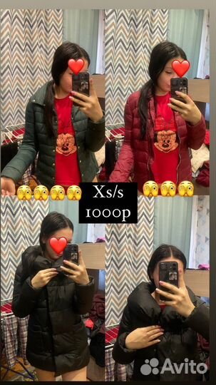 Женская одежда размер XS-S-M