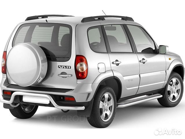 Chevrolet Niva 2009-20/ LADA Niva 2020- Защита заднего бампера 51мм 