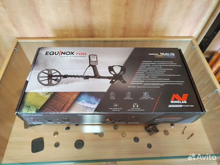Металлоискатель Minelab Equinox-700 без наушников