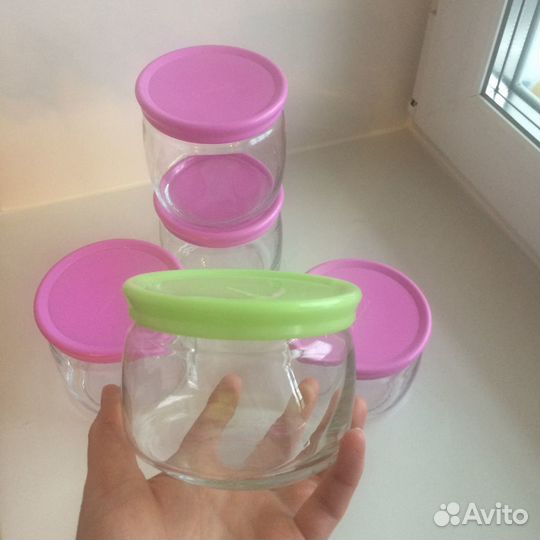 Банки для сыпучих продуктов стекло