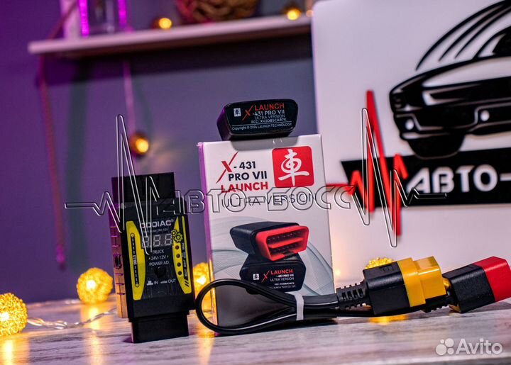Лаунч Launch x431 PRO 7 PAD с autodata безлимит
