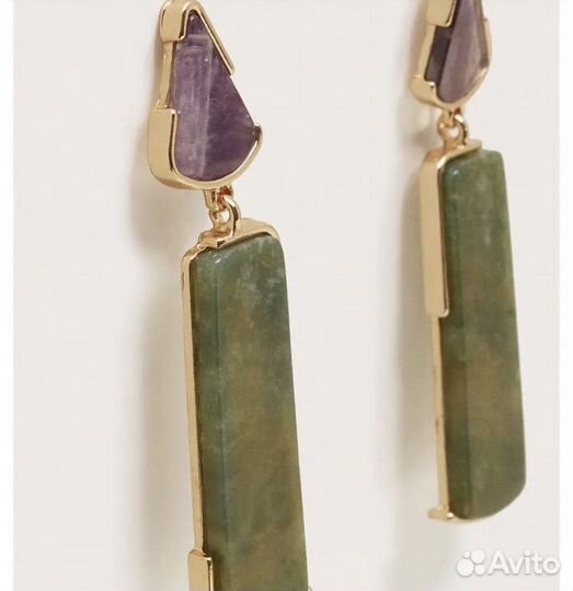 Серьги Mango, платье Зарина