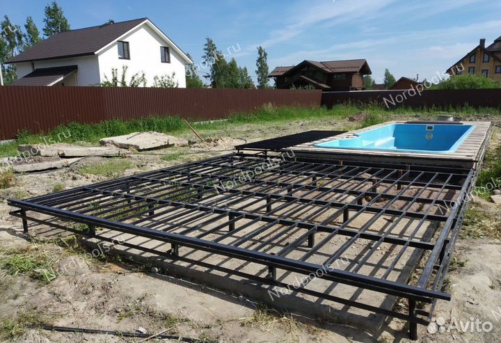 Терраса металлическая
