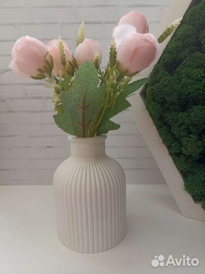 Ваза для цветов стабилизированных, сухоцветов