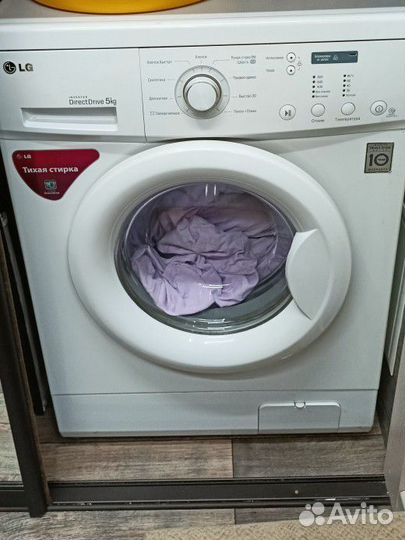 Стиральная машина бу lg 5 кг