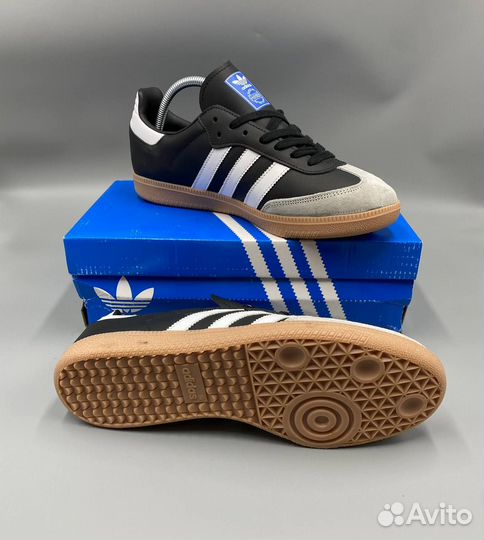 Кроссовки adidas samba black